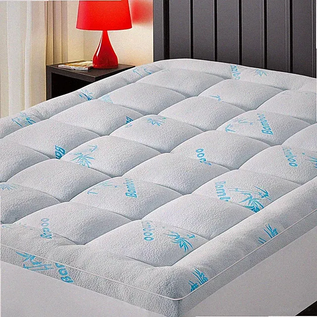 Extra thick mattress pad, down alternative filling, mattress protector