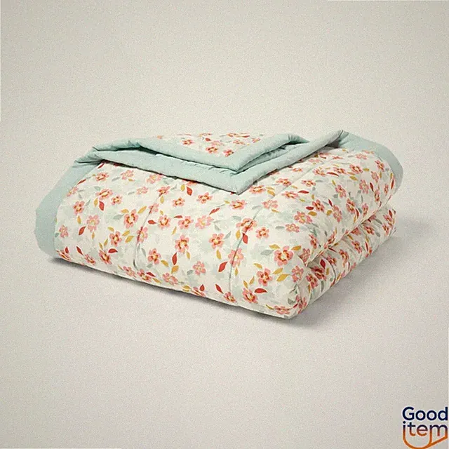 Full/Queen Down Alternative Blanket Pink Floral - Room Essentials™