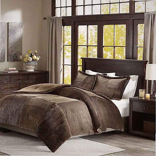Madison Park Parker Plush Down Alternative Comforter Set