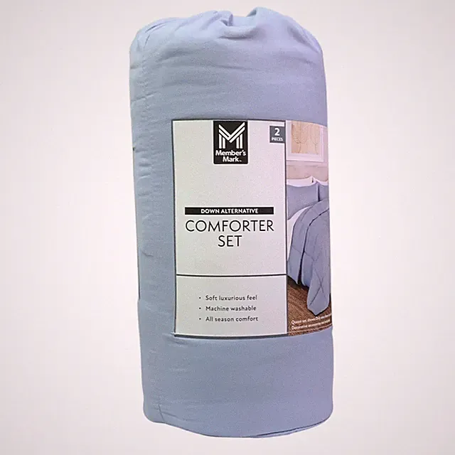 Member's Mark 2-Piece Down Alternative All Season Comforter Set, Twin/Twin XL