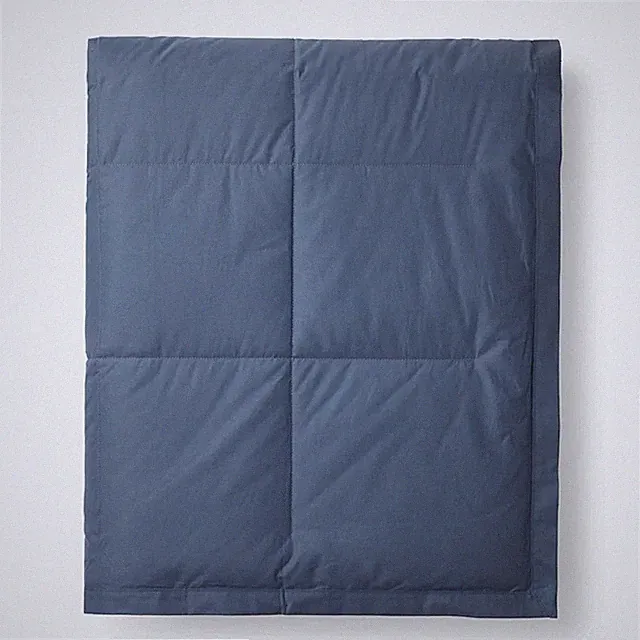 Premium LoftAIRE™ Down Alternative Blanket - Smoke Blue, Full/Queen