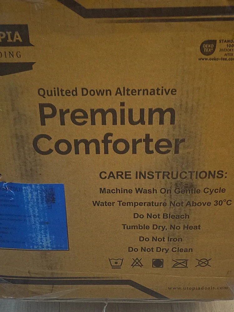 Utopia Bedding Comforters Twin All Season Duvet Down Alternative 2 Pack